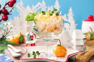 Салат "Мандариновый шок"