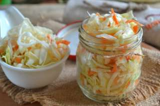 Маринованная сладкая капуста