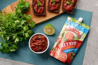 Индийский соус-дип из кетчупа