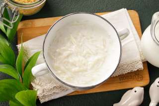 Молочный суп с вермишелью