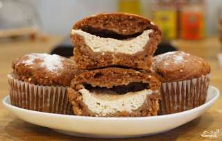 Кексы с творогом