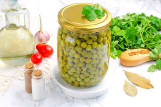 Горошек консервированный