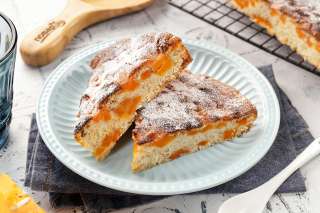 Шарлотка с тыквой