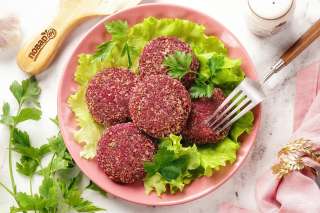 Котлеты свекольные постные