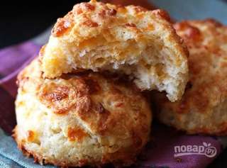 Закусочные сырные печенюшки