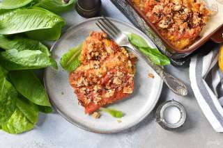 Постная запеканка