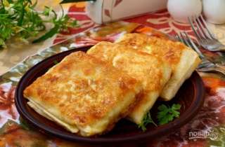 Горячий лаваш с сыром