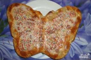 Шарлотка "Бабочка"