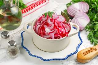 Лук маринованный быстрый