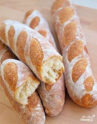 Французский багет (No knead French baguette)