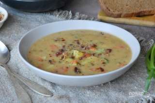 Картофельный суп с брокколи