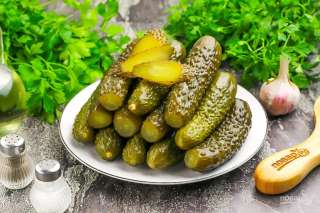Рецепт малосольных огурцов на зиму