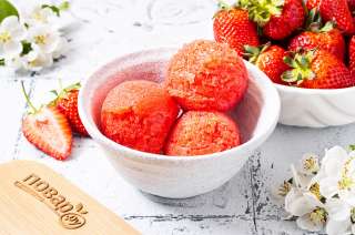 Клубничный сорбет