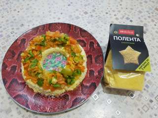 Яркий браслет из Поленты "Bravolli"