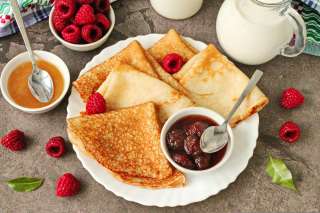 Блины с разрыхлителем