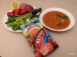 Рыбный суп с кетчупом "МахеевЪ"