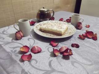 Лимонный торт с меренгой