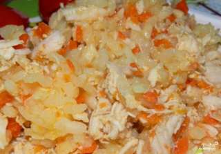 Детский плов с курицей