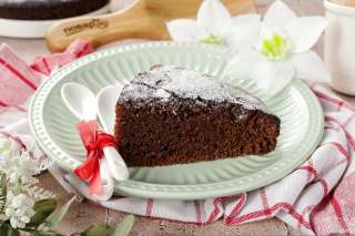 "Манник" на кефире с какао