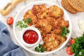 Куриные котлеты с майонезом
