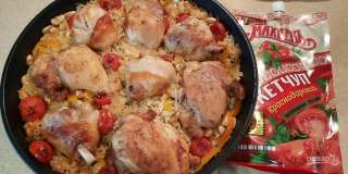 Курица с кетчупом "МахеевЪ" из России