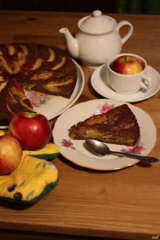 Яблочный пирог "Калейдоскоп"