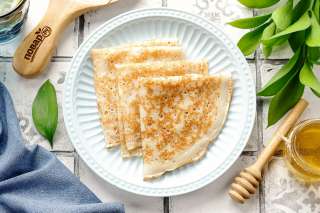 Блины дрожжевые на воде