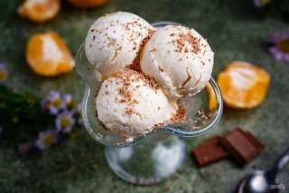 Домашнее мороженое без молока