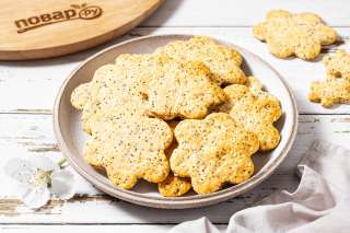 Несладкое постное печенье