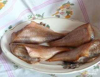Копченый морской окунь