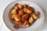 Картофельные шарики на сковороде