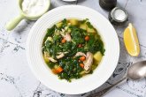Куриный суп с крапивой