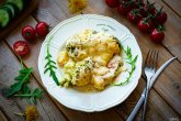 Курица с брокколи в духовке