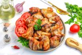 Шашлык на вине