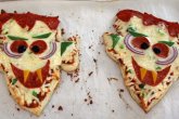 Пицца Дракула на Хэллоуин