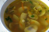Суп из свежих грибов  
