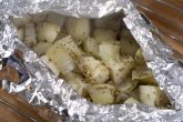 Запеченная картошка в фольге (в духовке)