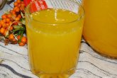 Облепиховый напиток с апельсинами