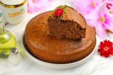 Простой шоколадный пирог из кислого молока