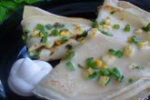 Блинчики с яйцом и луком
