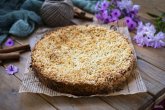 Тертый пирог с яблоками