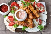 Шашлык из куриной грудки