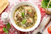 Курица с щавелем