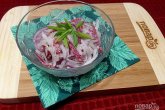 Салат из дайкона с колбасой