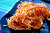 Салат с корейской морковью и грибами