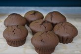 Шоколадные кексы в духовке и мультиварке