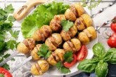 Шашлык из картофеля