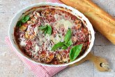Запеканка из кабачков и баклажанов