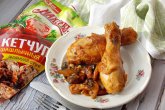 Курица с грибами и кетчупом "Махеев" Россия