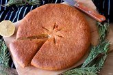 Осетинский пирог с лимоном
